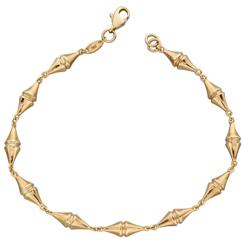 Bracelet tendance en or 375/1000