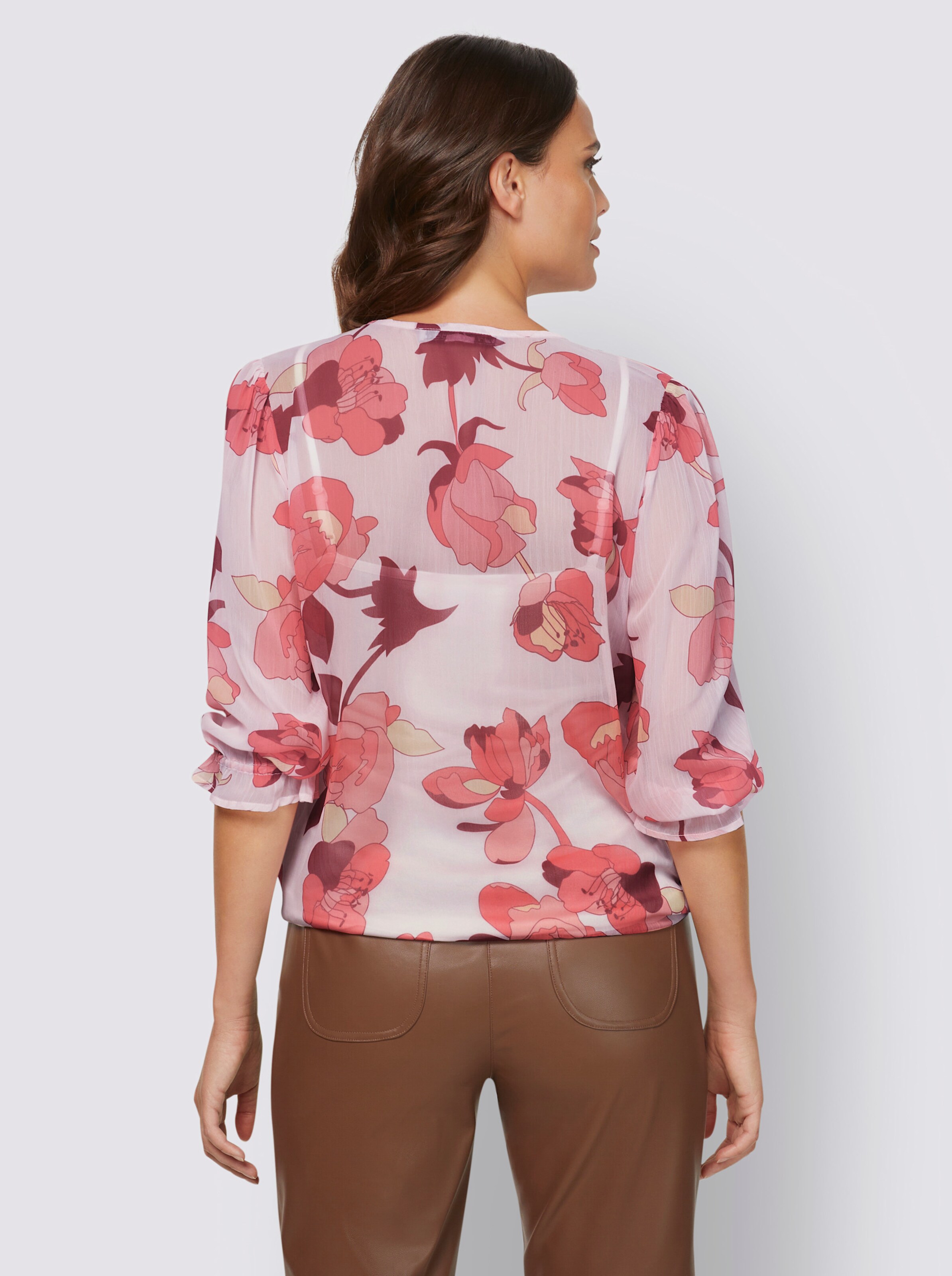 Druckbluse