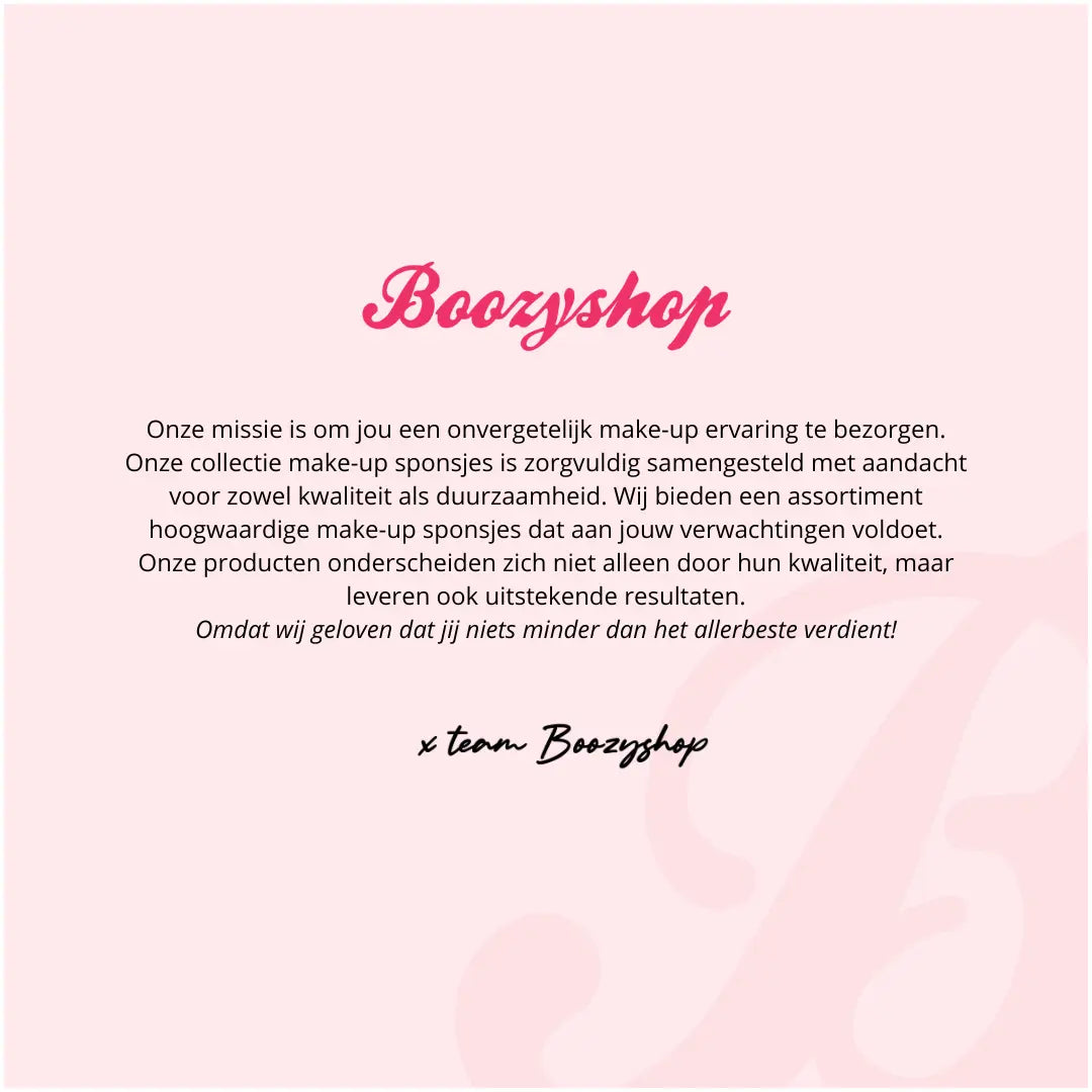 I ♥ Boozyshop Blending Sponge
