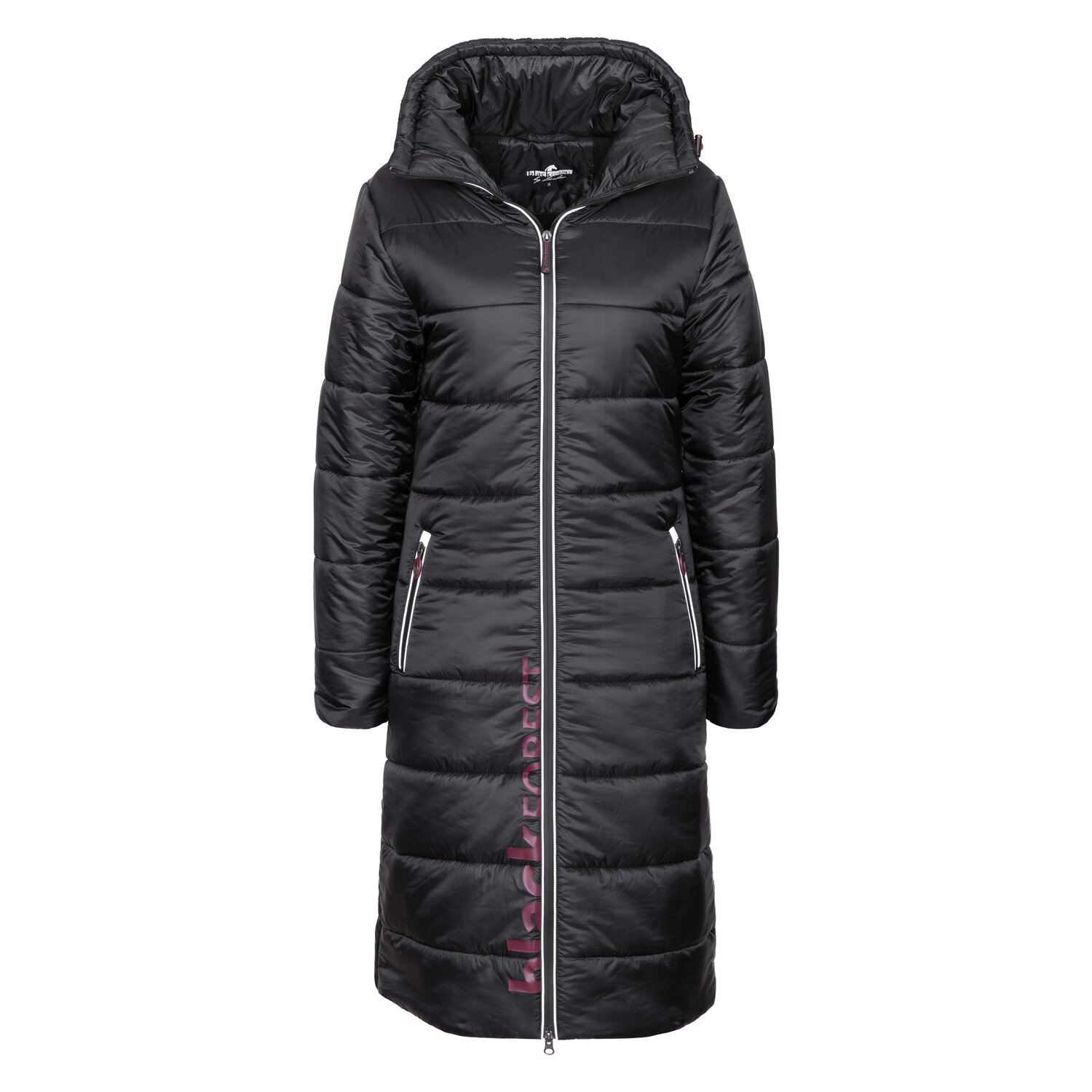 black forest Steppmantel - black - XS