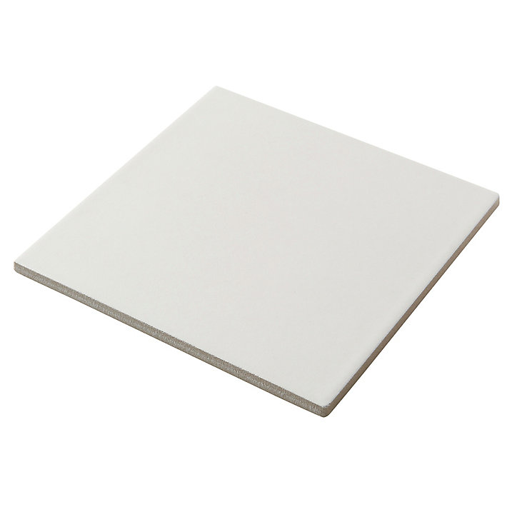 Carrelage sol et mur blanc 20 x 20 cm Konkrete