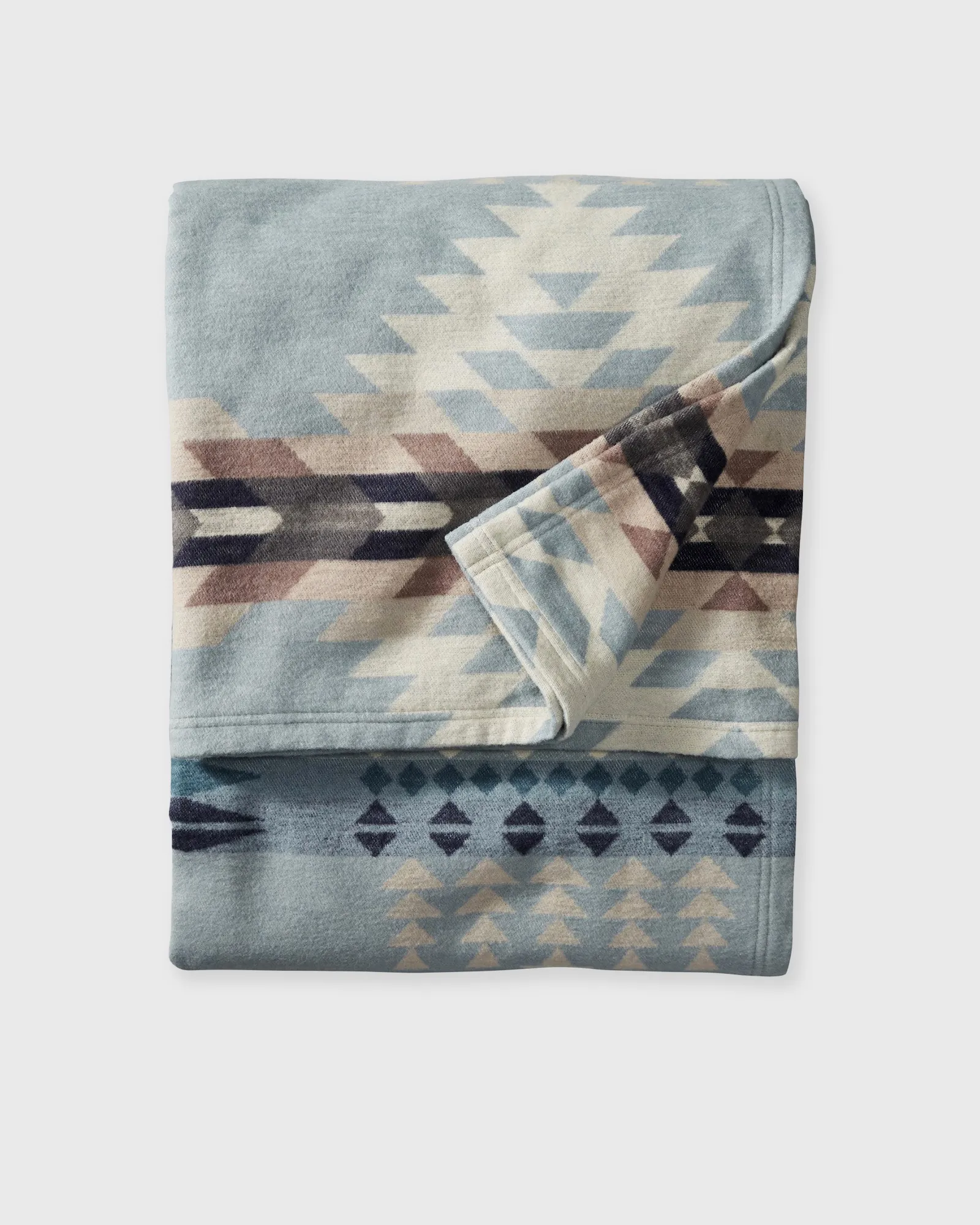 Pendleton Organic Cotton Jacquard Throw - Rancho Arroyo Shale (177 X 152 CM)