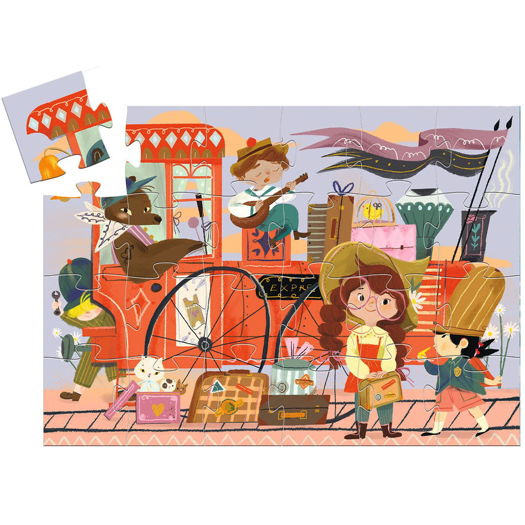 Djeco puzzel mia's journey - 36st