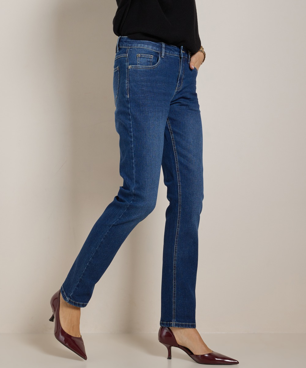 regular fit stretch jeans - mia