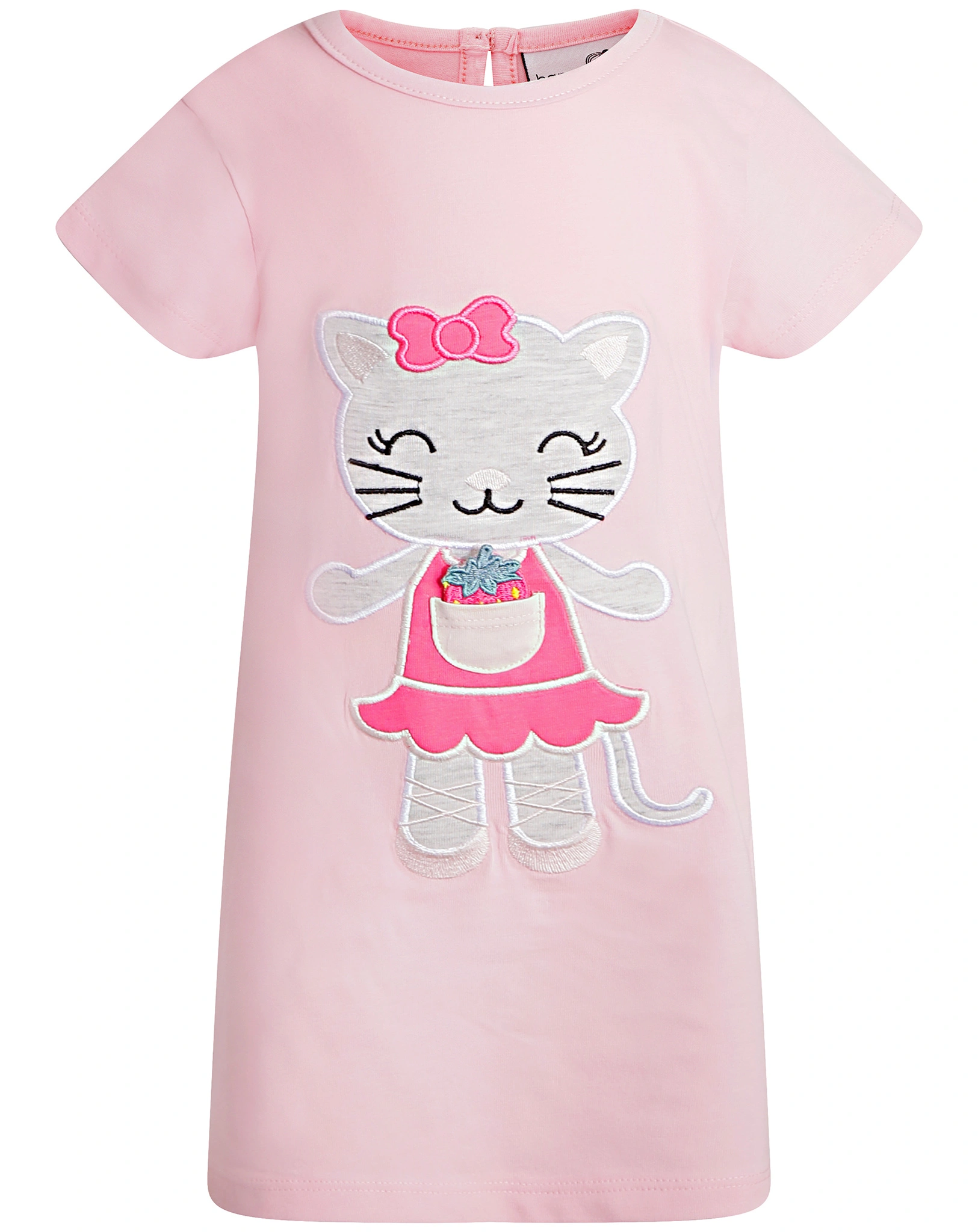 Shirtkleid KITTY in candy pink