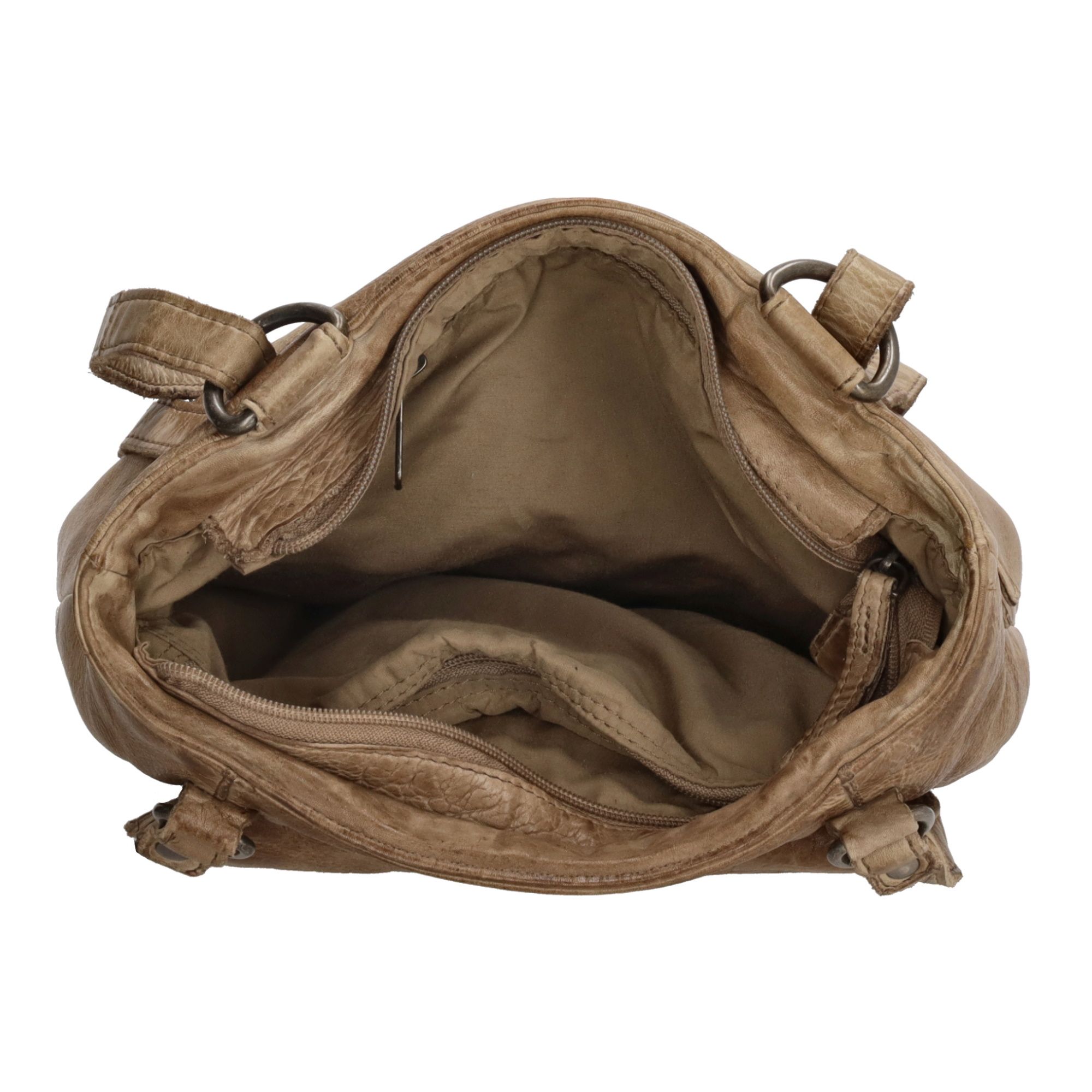 Hide & Stitches Paint Rock Shopper /- Rugzak Zand