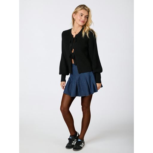 Neo Noir Muscado Knit Cardigan, Black, 36