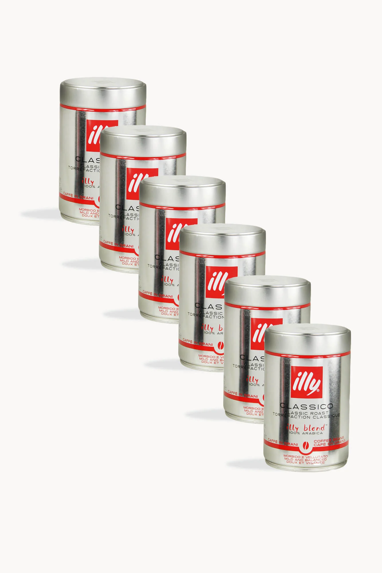illy Espresso klassische Röstung 6x250g