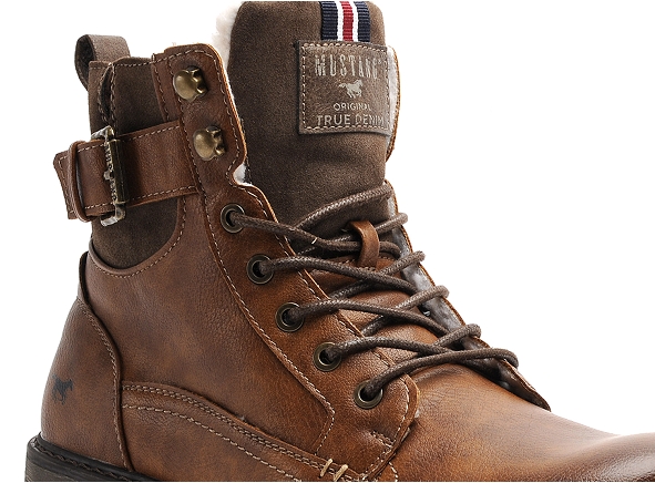 Mustang boots bottine homme 4157610 marron