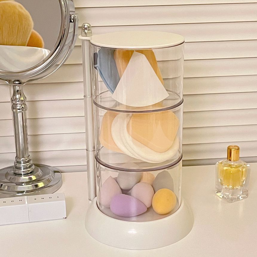 Intimo - Transparante plastic bureau-organizer (verschillende designs)