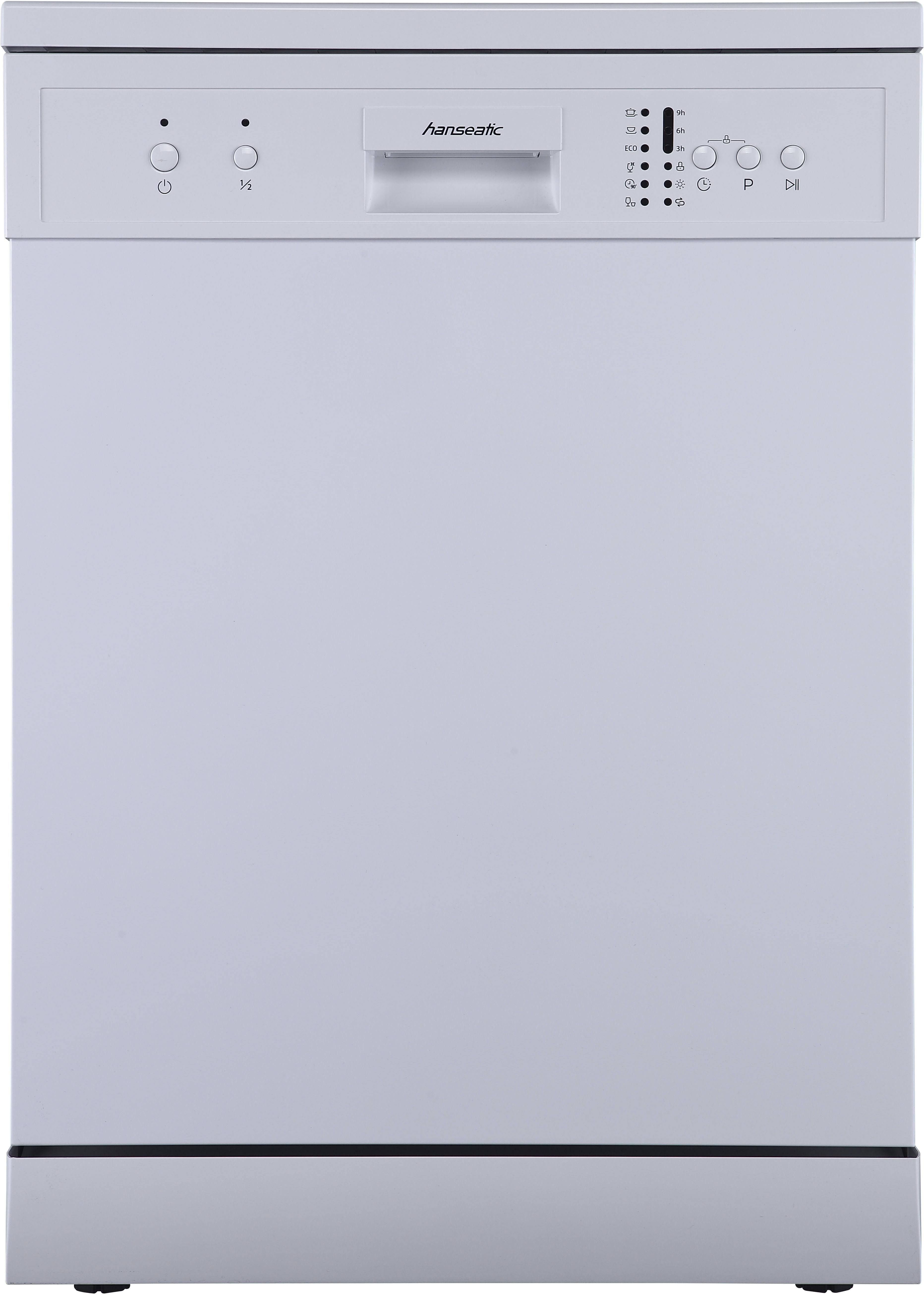 HANSEATIC Standgeschirrspüler HG6085E127635W