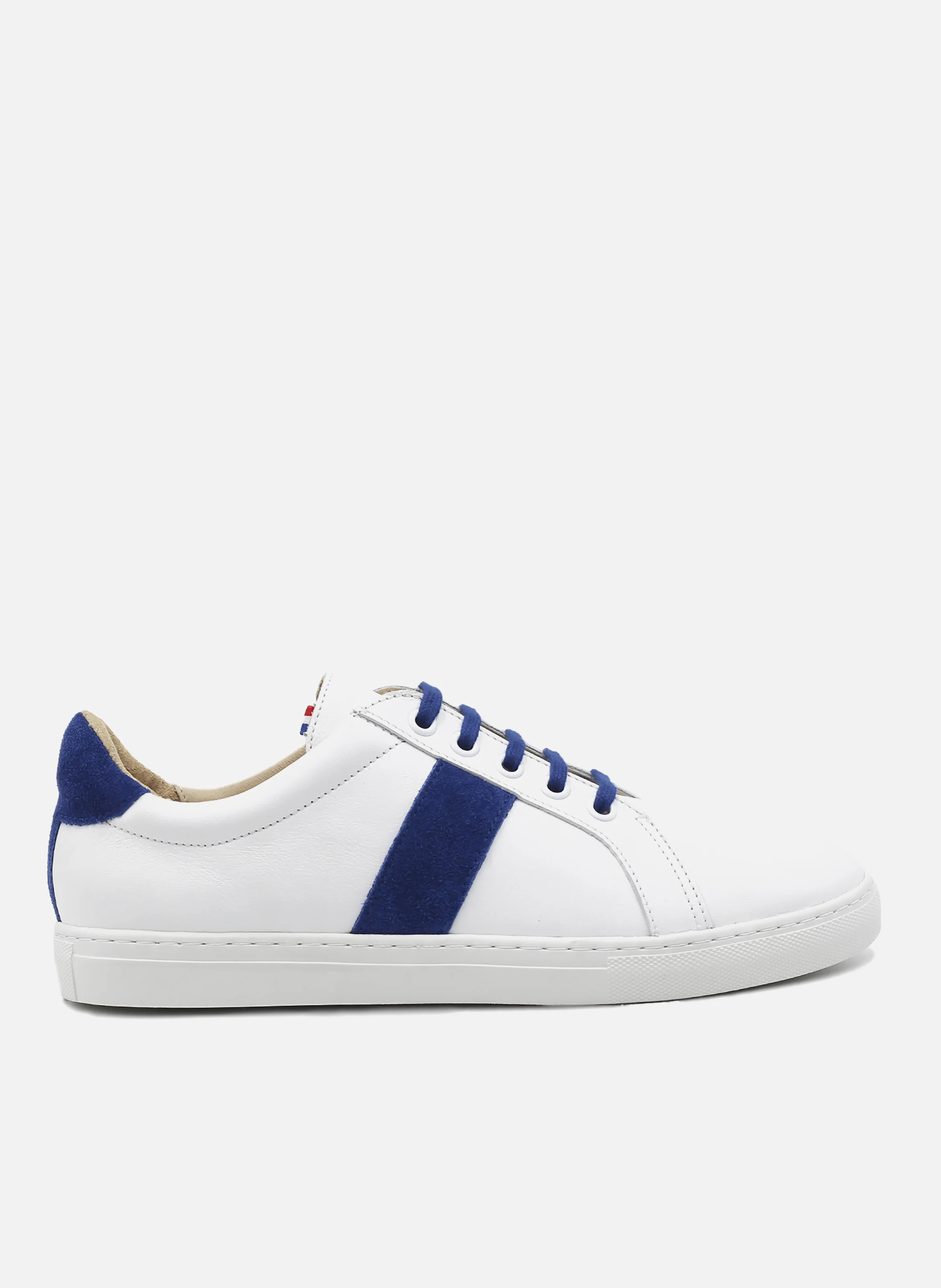 Baskets mif cuir | Blanc