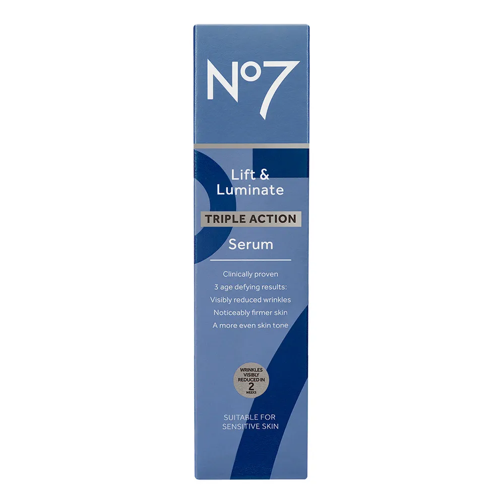 No7 Lift & Luminate Triple Action Serum - 30 ml.