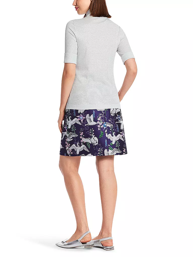 MARC CAIN Rollkragenpullover silber