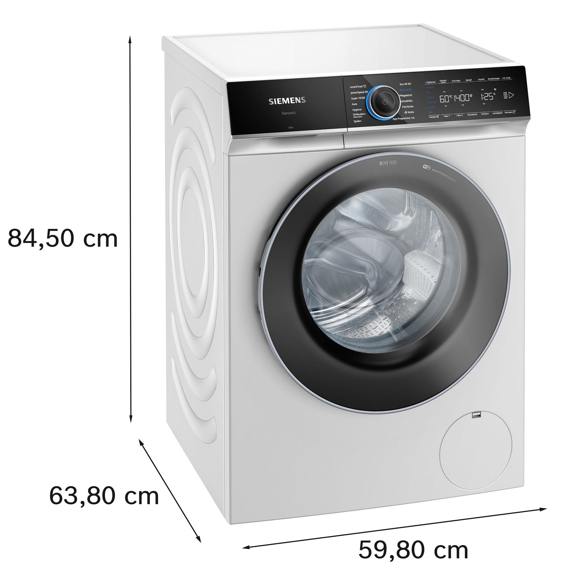 SIEMENS Waschmaschine WG44B2A40 - 9 kg - 1400U/min - A