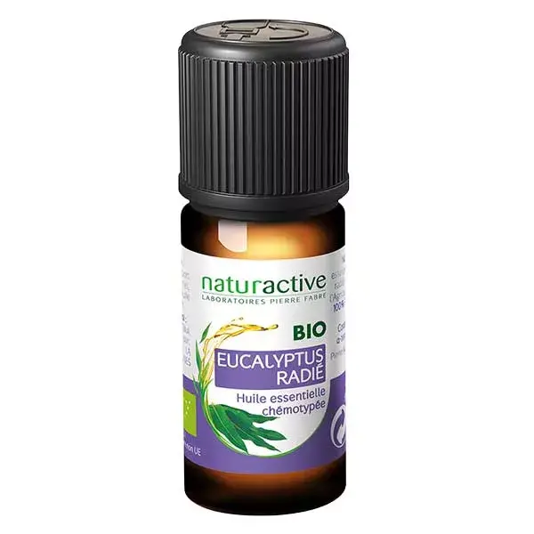 Óleo Essencial de Eucalipto Radiata Orgânico Naturaactive 10ml