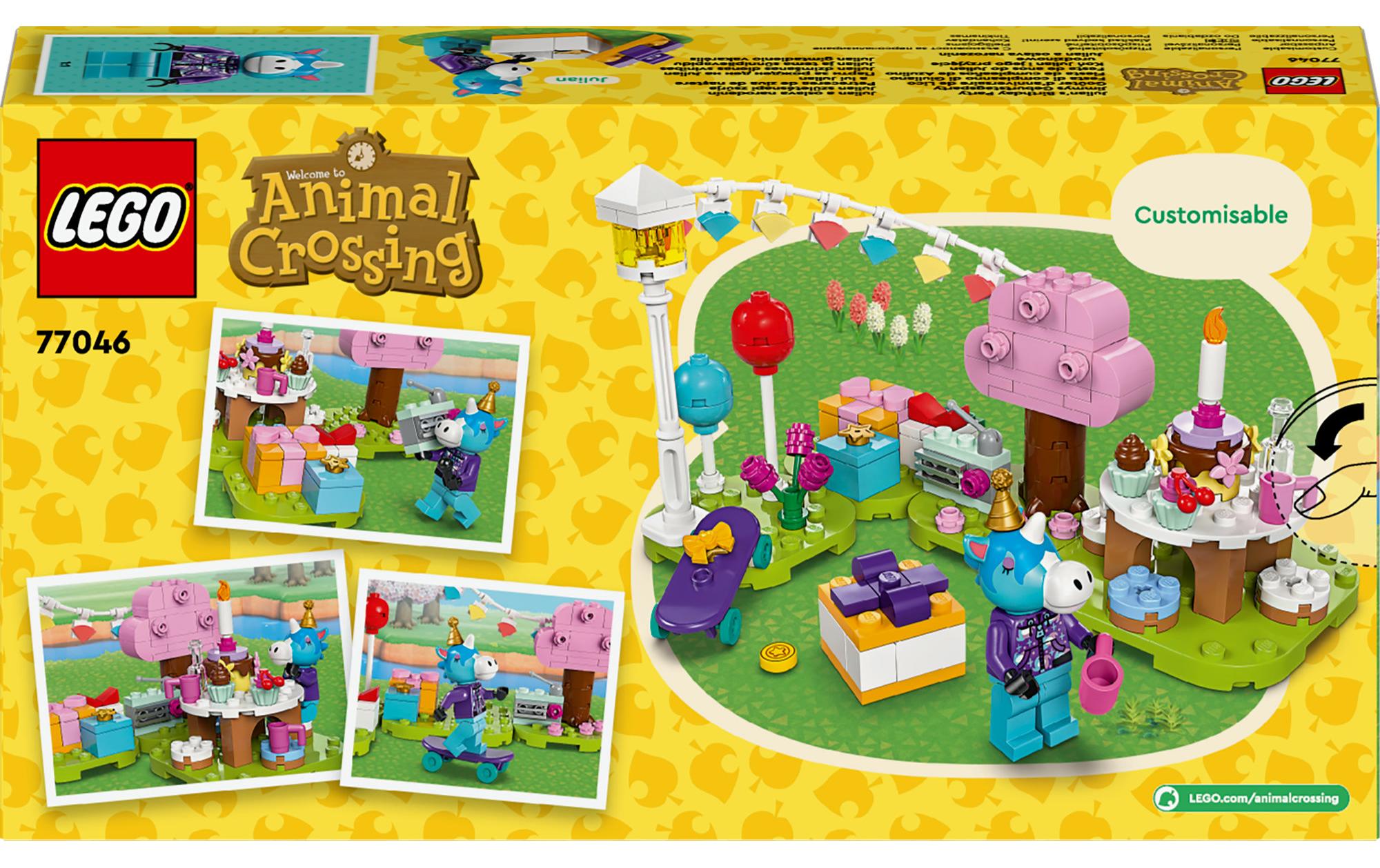 Animal Crossing Jimmys Geburtstagsparty 77046Bauspielzeug zur Videospielreihe