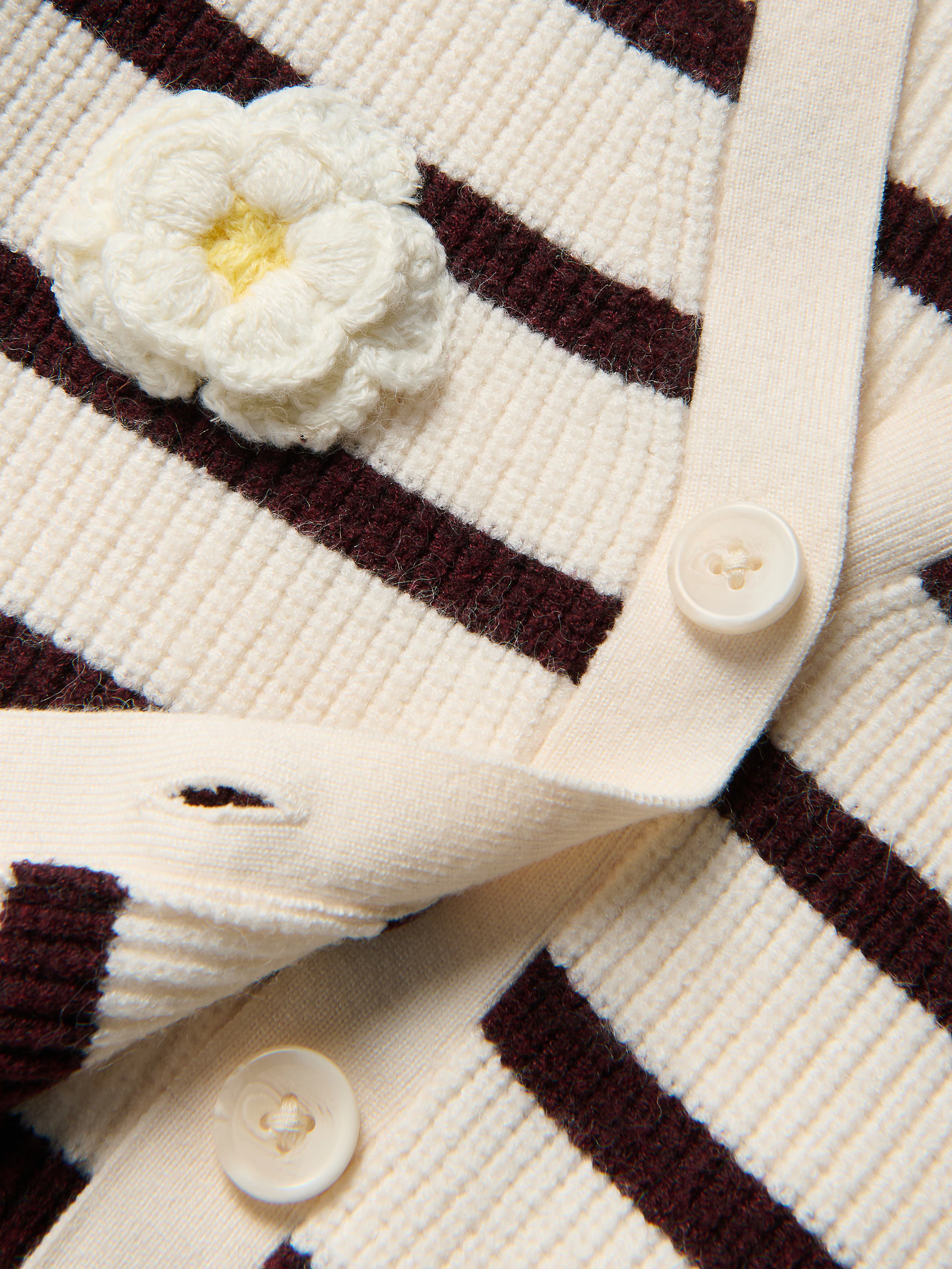Strickjacke aus Viskosegemisch