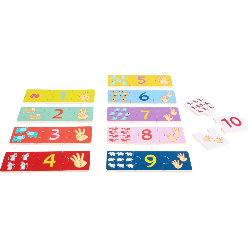 Puzzle Educatif Compter