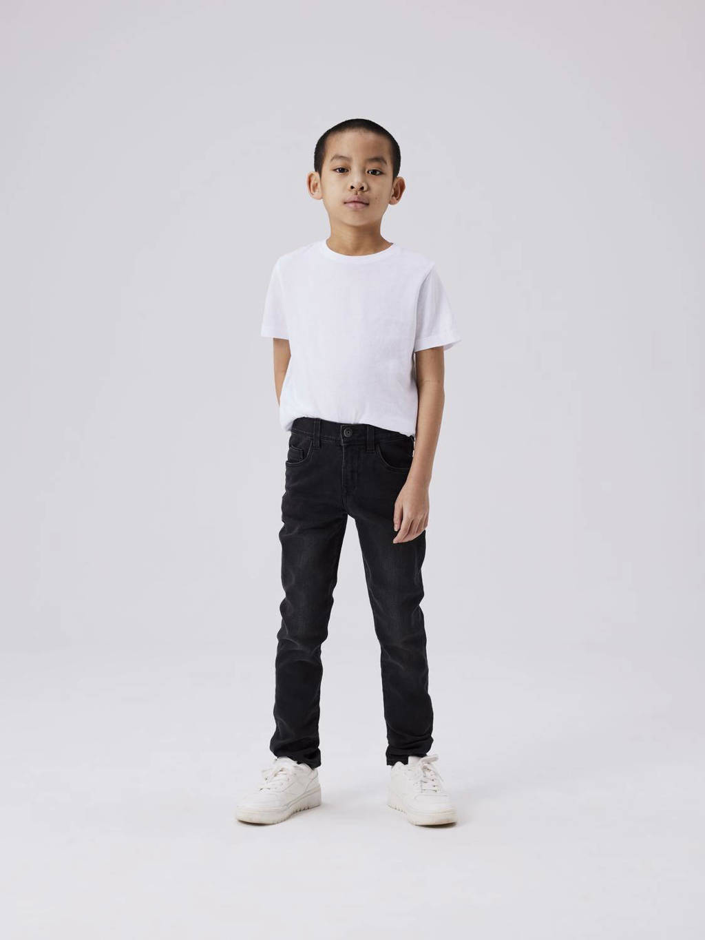 NAME IT slim fit jeans NKMROBIN black denim
