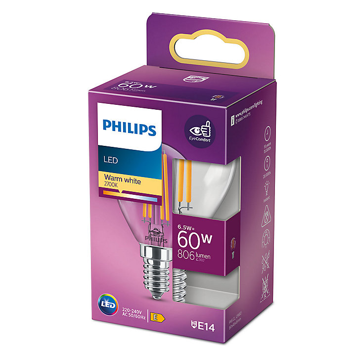 Ampoule E14 806lm 8W Ø10cm IP20