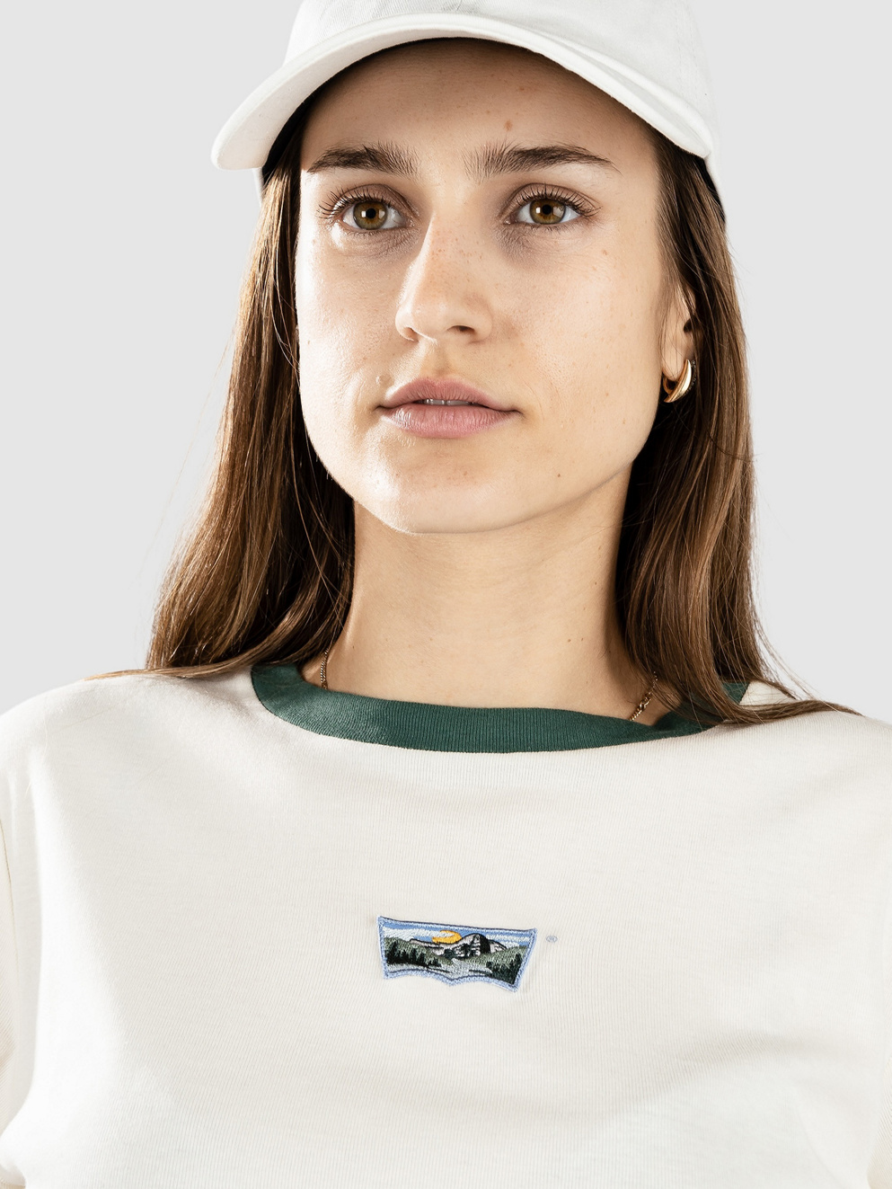 Levi's Gr Essential Sporty T-Shirt mini scenic bw patch_ring