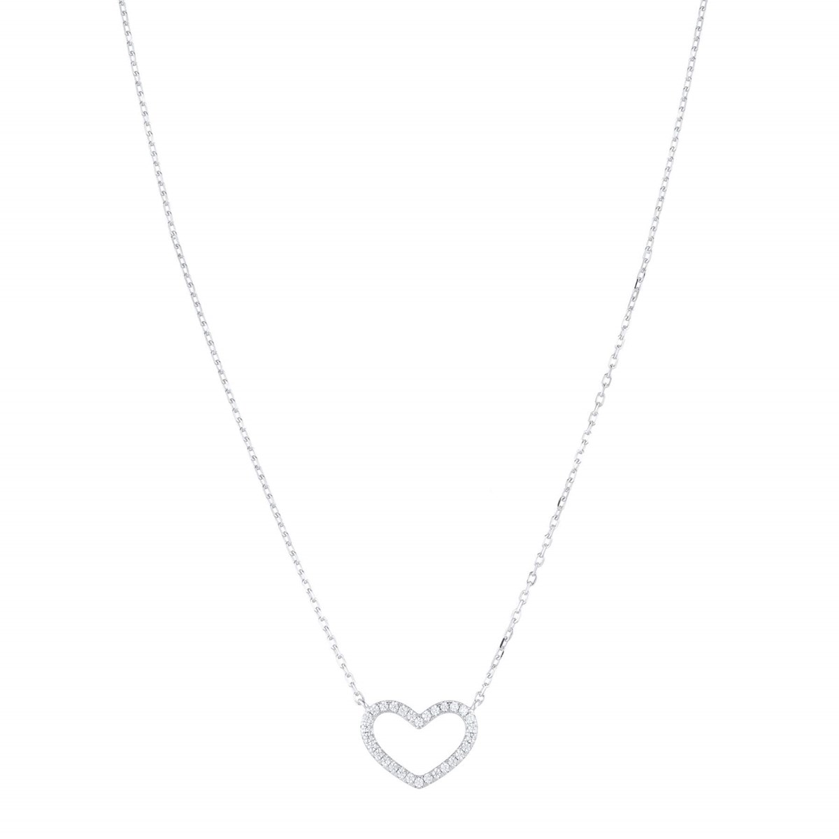Collier Coeur Argent 925