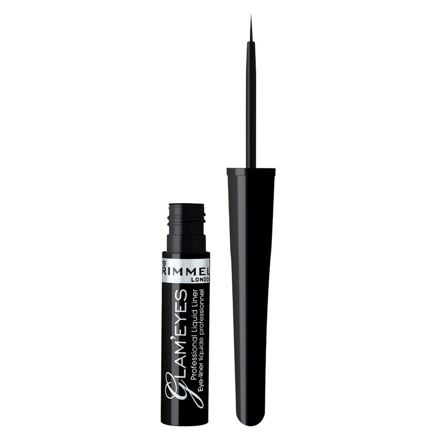 Rimmel London Glam'eyes Professional Liquid Liner #001 Black Glamour 3,5ml
