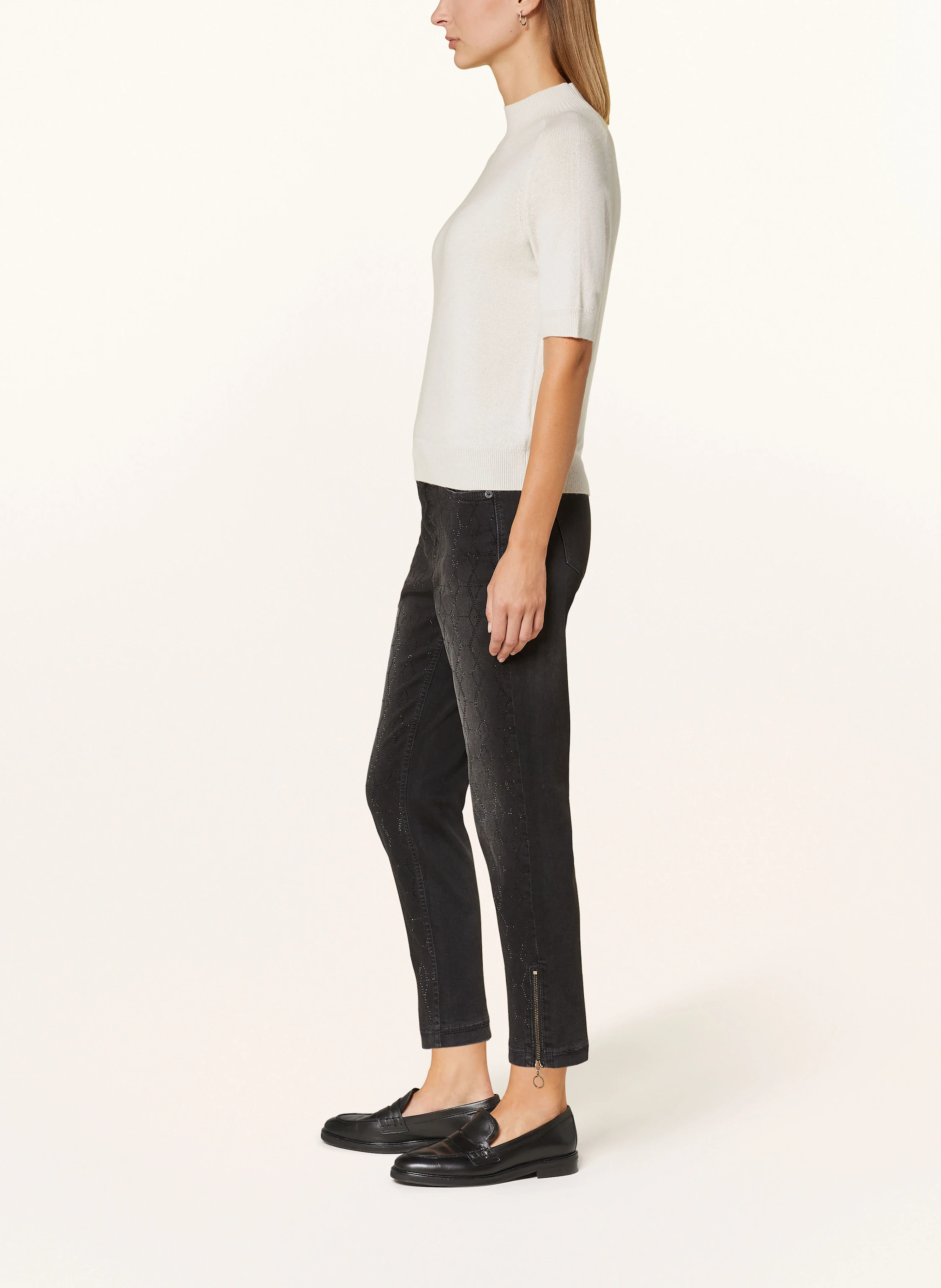 MAC Jeans SKINNY CHIC mit Schmucksteinbesatz