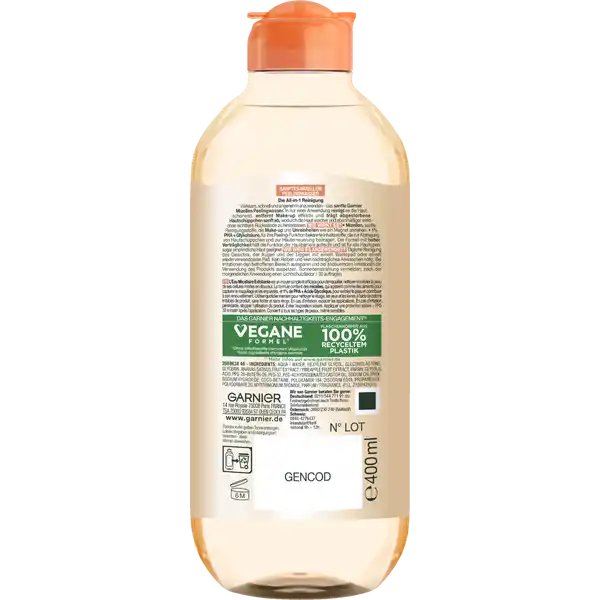 Mizellen Peelingwasser All-in-1 Reinigung & Sanftes Peeling