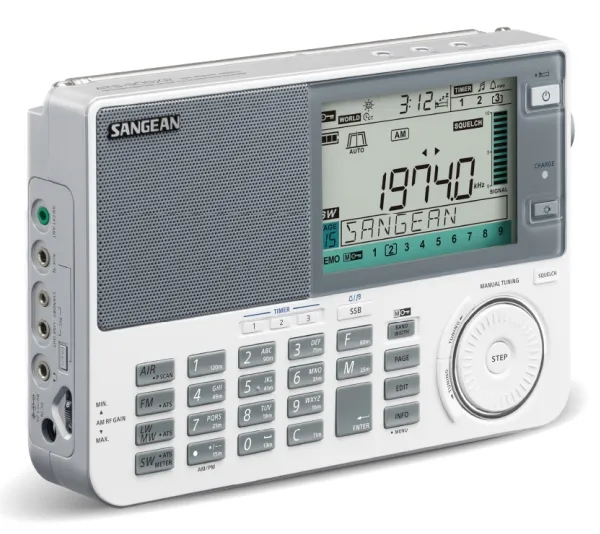 Sangean ATS-909 X2 verdensradio, hvid