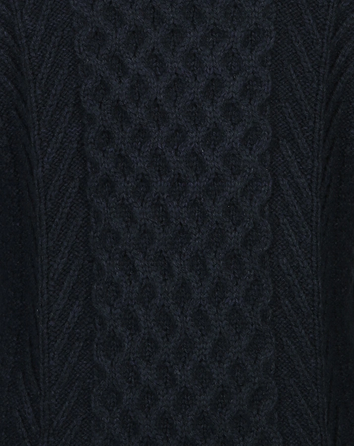 Strickpullover ARAN in navy