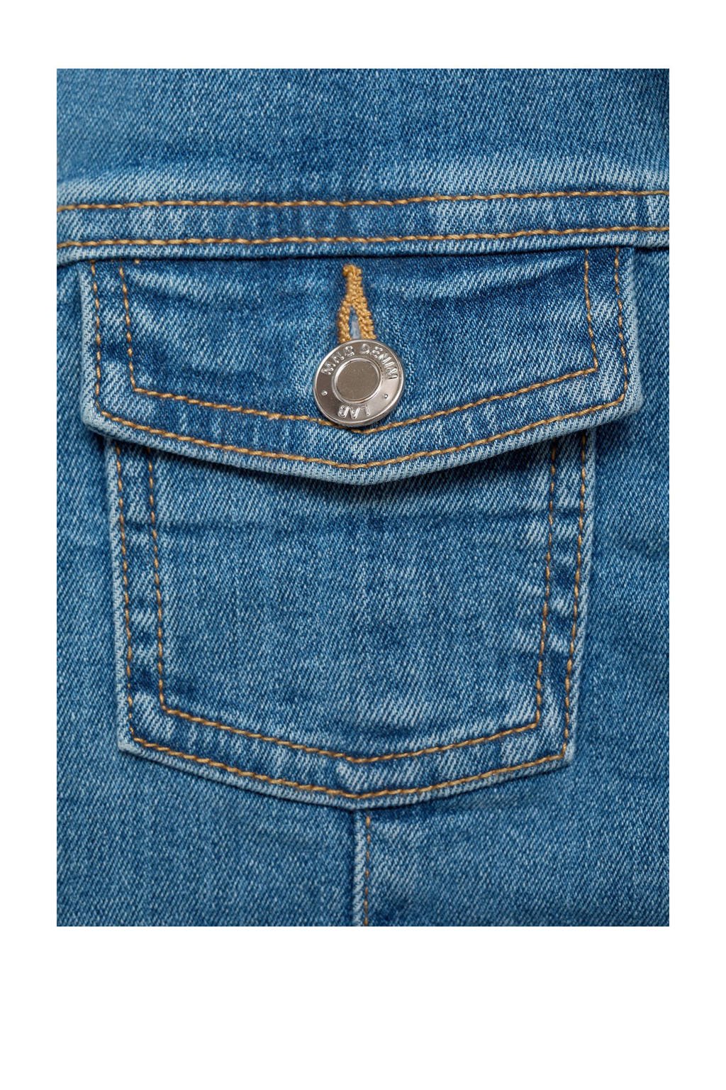 Mango Kids denim spijkerjas medium blue denim