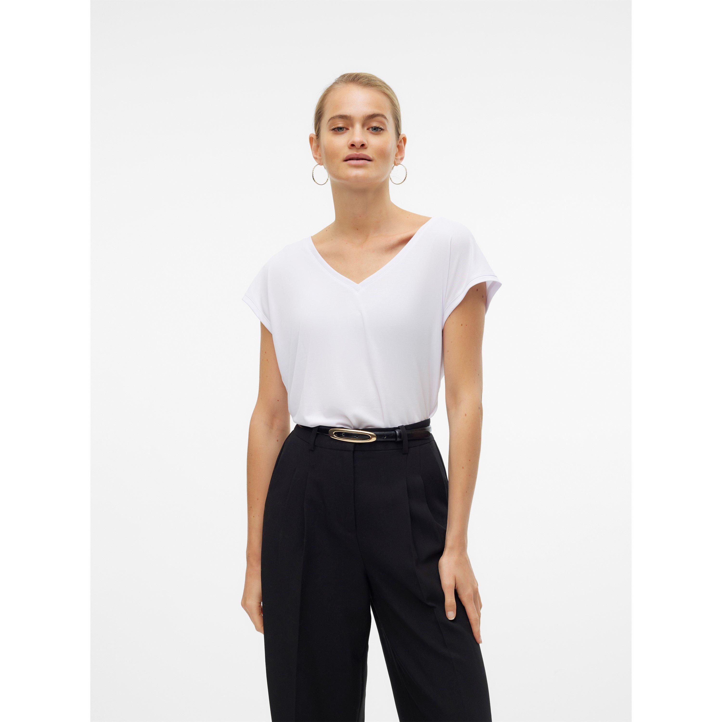 Vero Moda Filli Short Sleeve V Neck