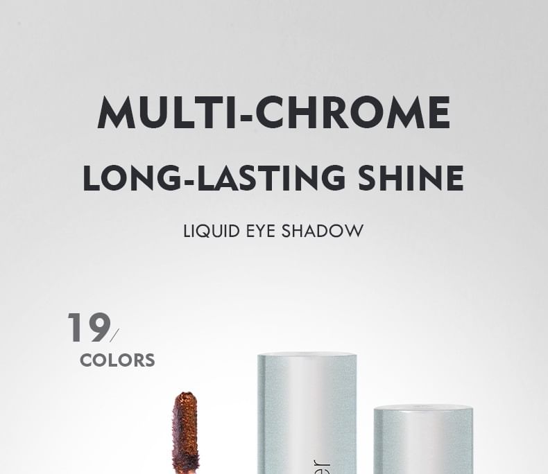 Pudaier - Multi-Chrome Liquid Shimmer Eyeshadow - 19 kleuren