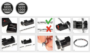 Lucovitaal Yinmagnetic Magneet Armband Goud 1ST