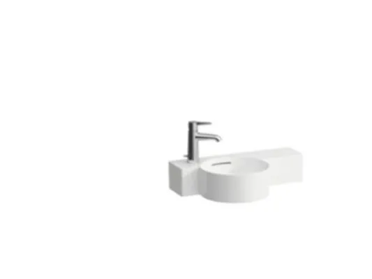 Laufen val møbelpak 34x22 hvid - inkl. håndvask i saphirkeramik. pladsbesparende