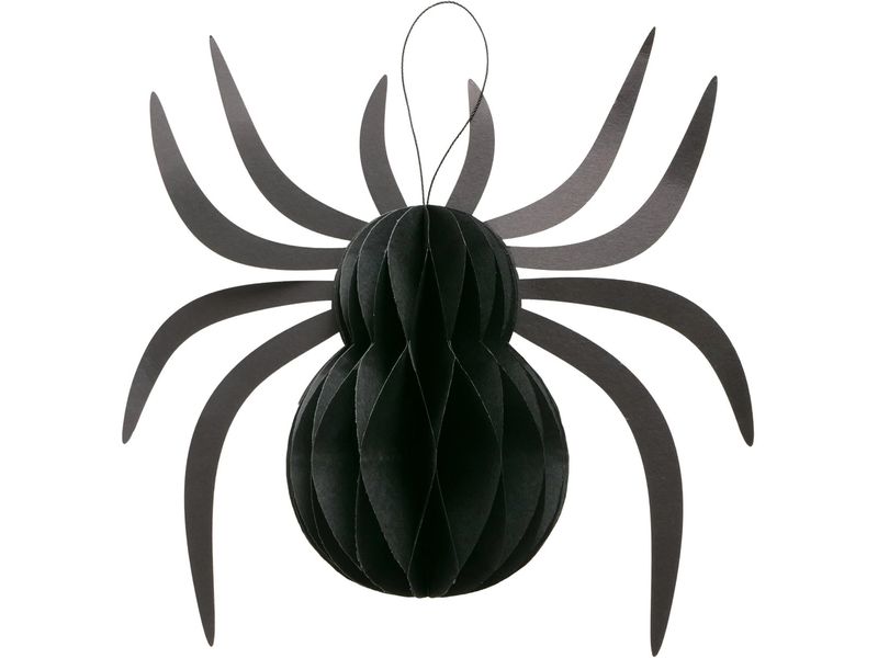 Boltze Halloweenfigur Spidy 10, 4 cm Papier-Hängefigur für Halloween