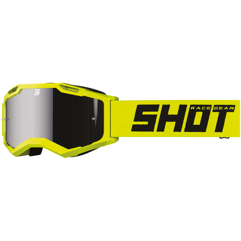 Shot - Masque Assault 2.0 Solid Iridium Jaune fluo