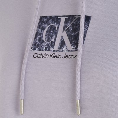 Sweatshirt à capuche femme Printedox Cropped CALVIN KLEIN