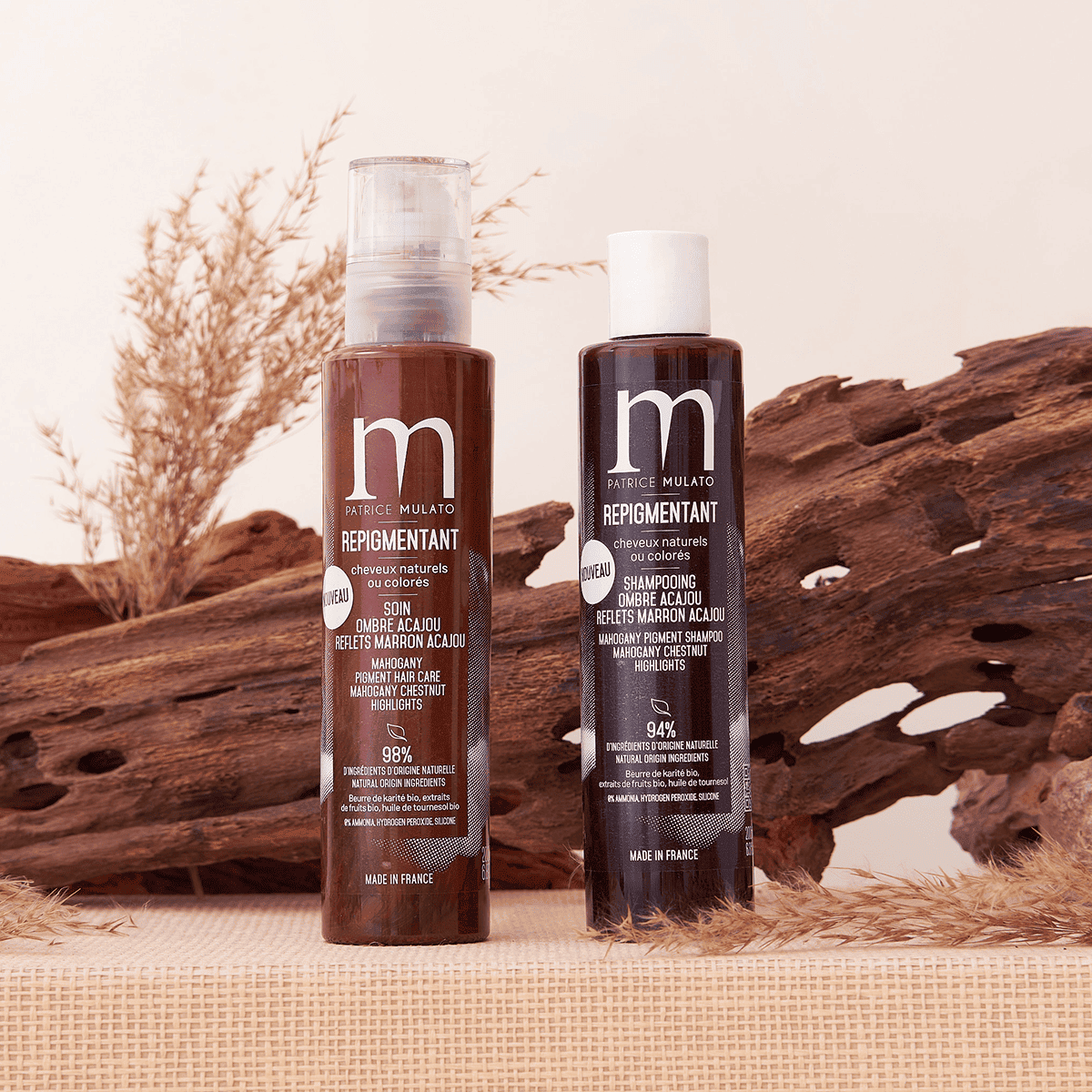 Shampoing Repigmentant Ombre Acajou Mulato 500 ML