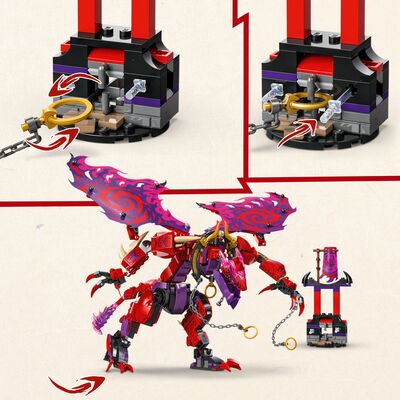 LEGO Ninjago 71832 Kaosdragen Thunderfang