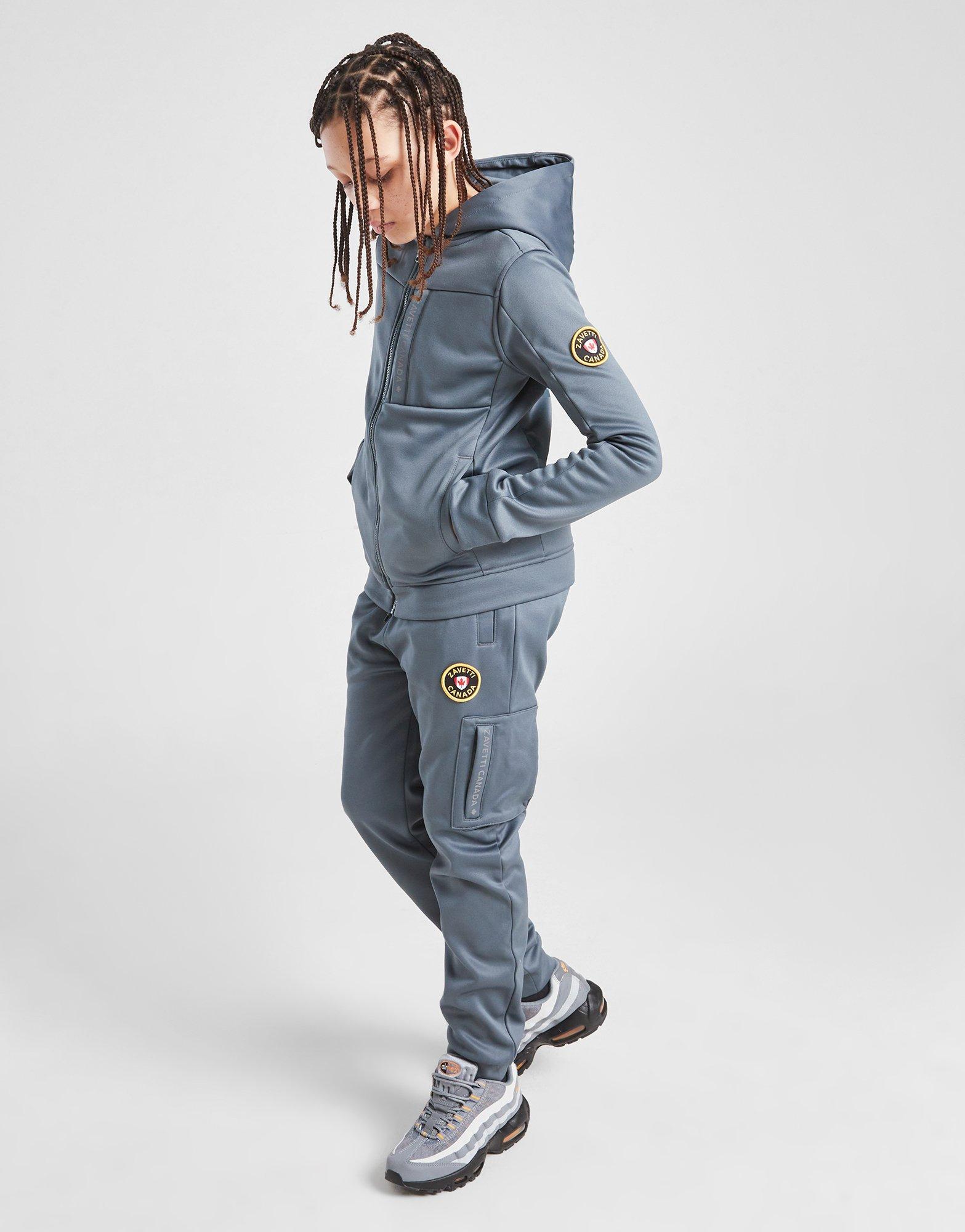 Zavetti Canada Firronino Brushed Poly Full Zip Hoodie Junior