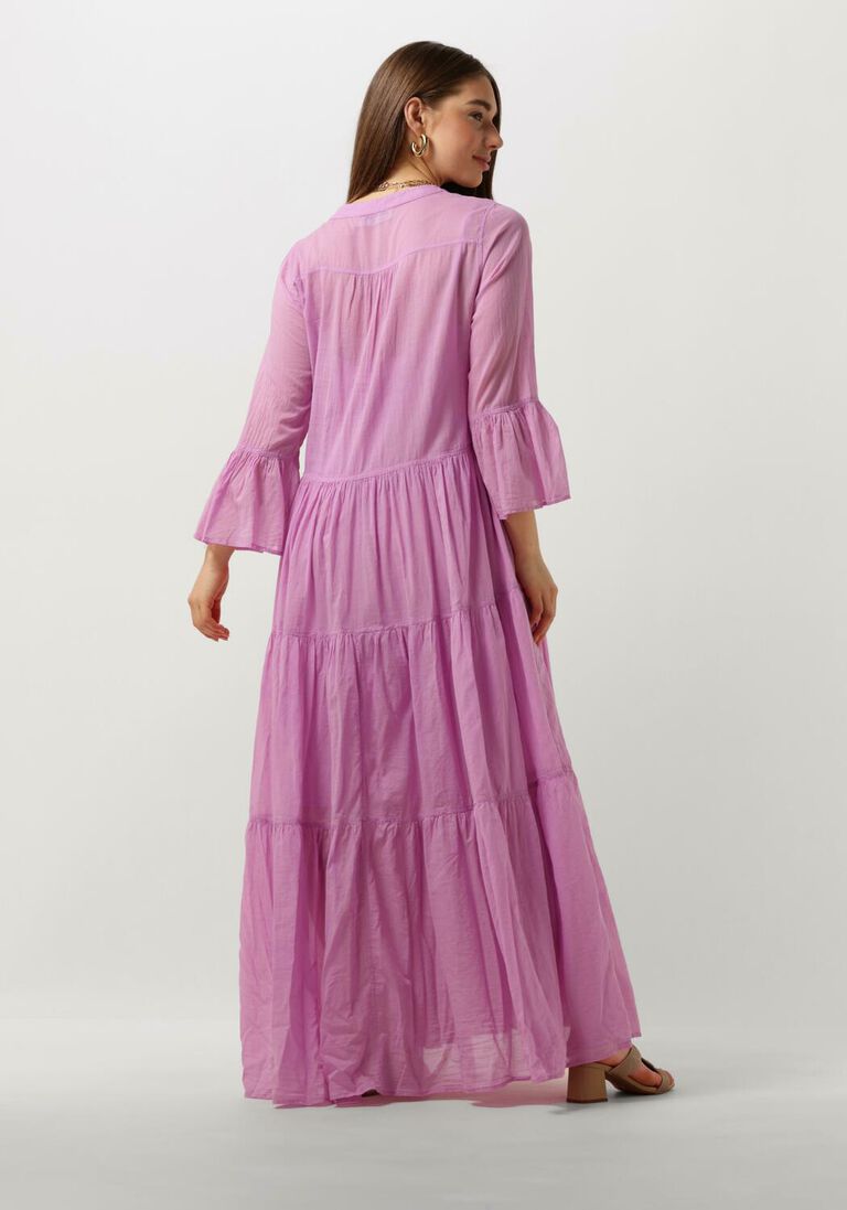 DEVOTION lila devotion maxi jurk manousia