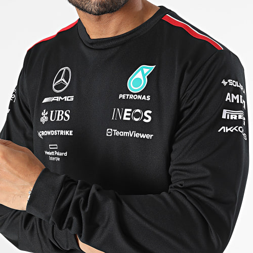 Tee Shirt Manches Longues AMG Mercedes 701223423 Noir