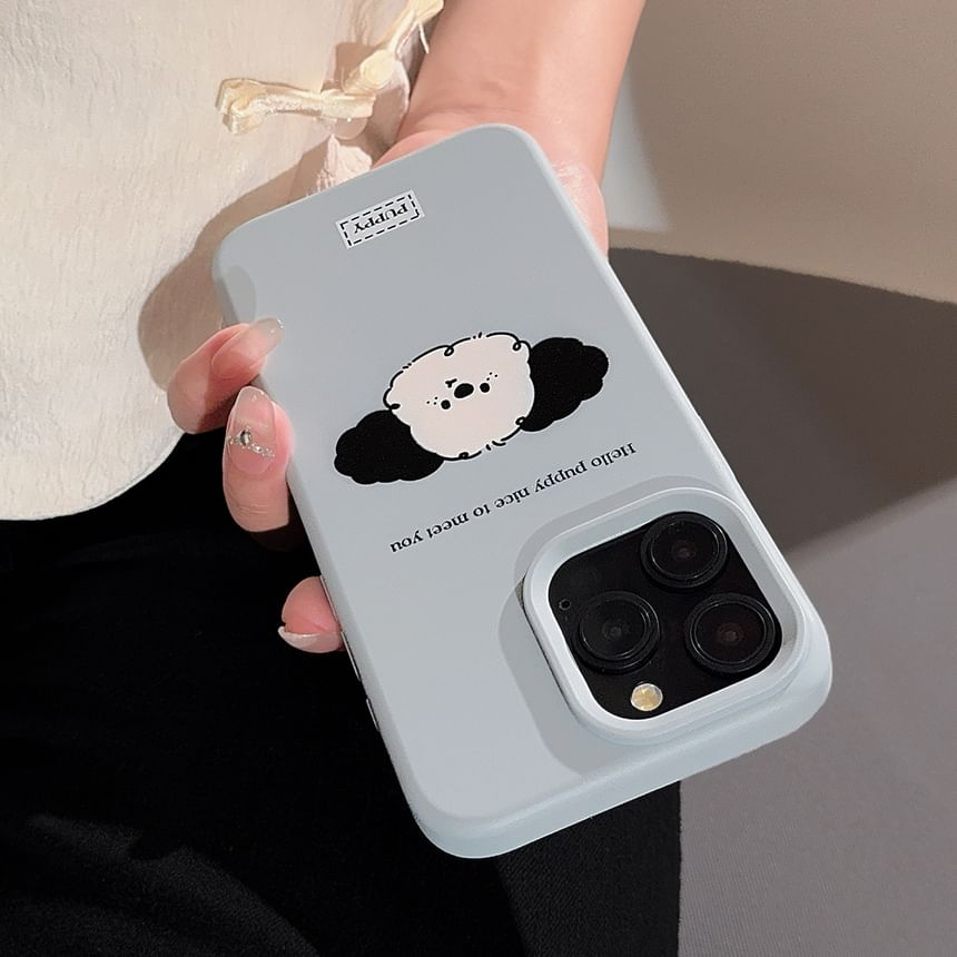 Mobby - Hondentelefoonhoesje - iPhone 16 Pro Max / 16 Pro / 16 Plus / 16 / 15 Pro Max / 15 Pro / 15 Plus / 15 / 14 Pro Max / 14 Pro / 14 Plus / 14 / 13 Pro Max / 13 Pro / 13
