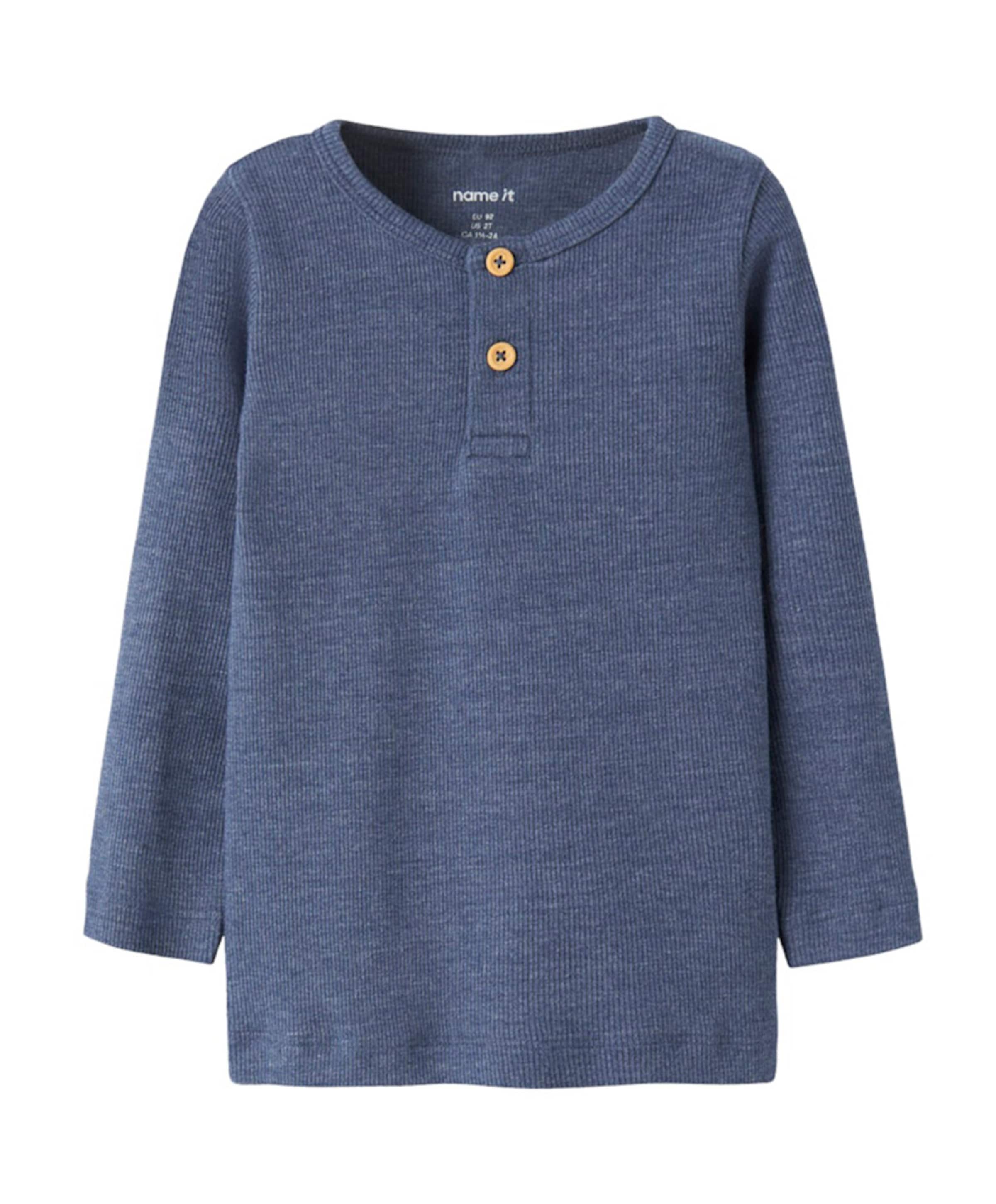 Name it Jongens longsleeve blauw