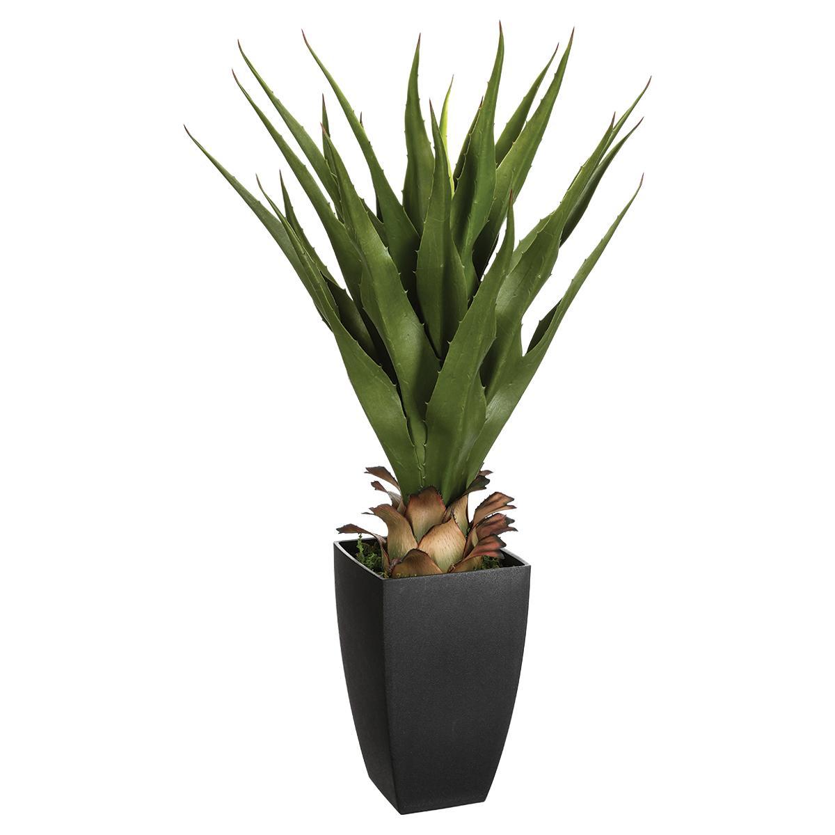AGAVE POT RECTANGLE H.73CM