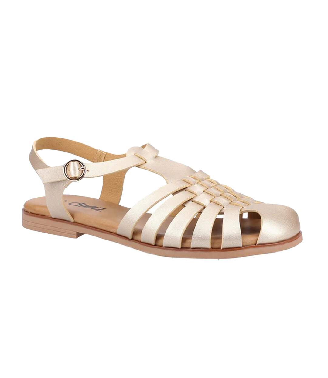Divaz - Sandales GRACIE - Femme (Doré) - UTFS9860