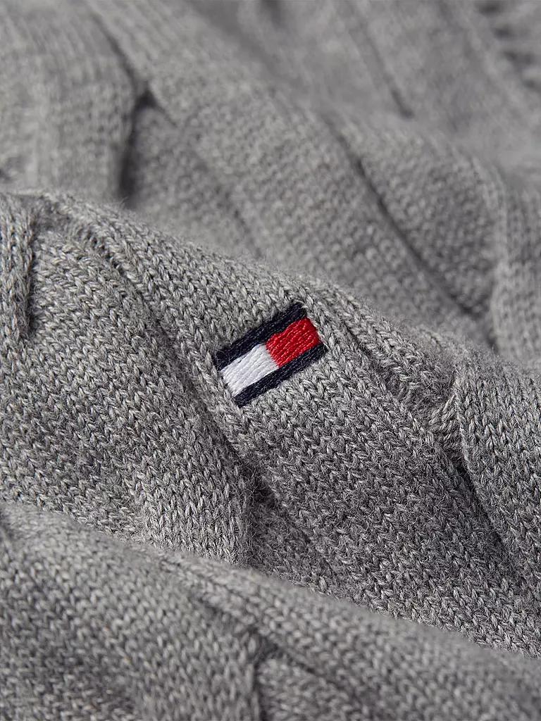 TOMMY HILFIGER Pullover grau